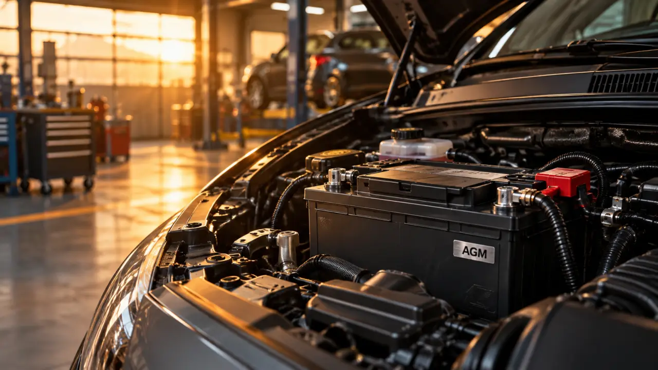 Batterie AGM : la technologie adaptée aux véhicules exigeants, sous conditions